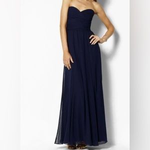 Like New Ralph Lauren Strapless Evening Gown | Size 6
